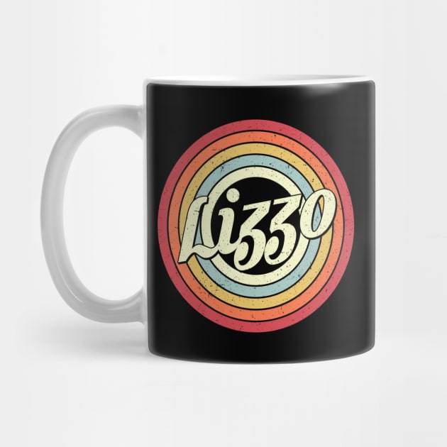 Lizzo Proud Name Retro Rainbow Tribute by Alien Landscape Store